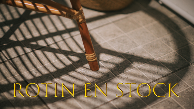 Stock Mobilier Rotin