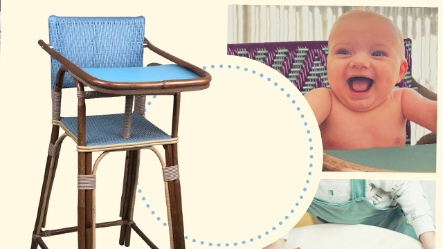 Chaises Bébé Rotin Mobilier CHR en rotin naturel