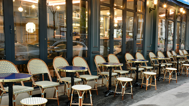 Rattan stools made of natural rattan