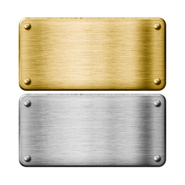 The PMG 9 rectangular menu holder made of epoxy steel