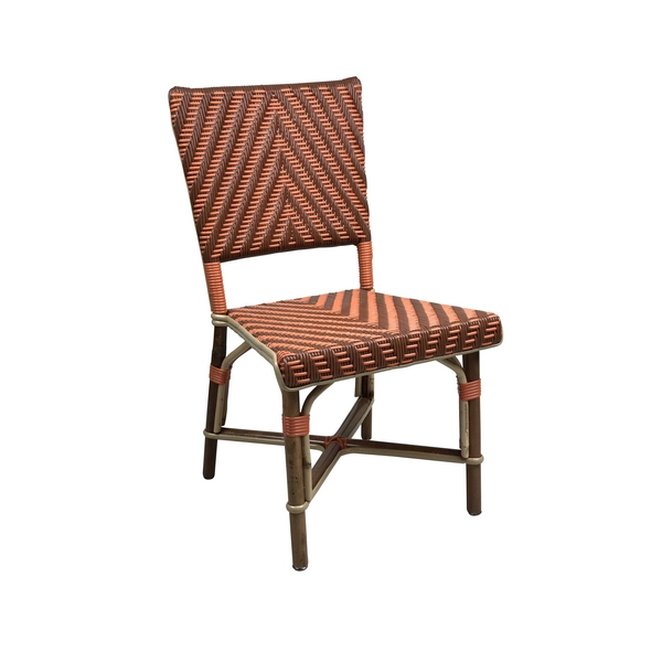 Tressage B3 - Orange / Carmin