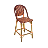 Tressage B6 - Carmin / Orange