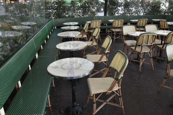 Parisian bistro-style cafe