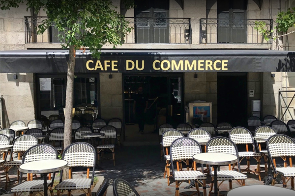 A Parisian-style terrace 