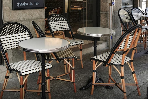 Une terrasse au style Parisien en plein coeur de la