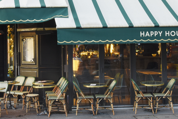 Parisian restaurant and its delicious French cuisine