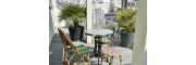 Une terrasse agréable en plein coeur de Paris Une terrasse agréable en plein coeur de Paris