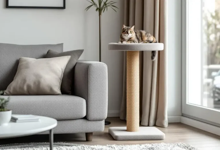 Adieu les arbres à chat encombrants : ce modèle compact en promo à 12 € chez E.Leclerc révolutionne les petits salons