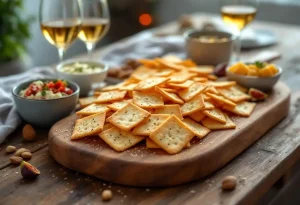 Crackers maison fromage-sésame prêts en 20 minutes : la recette que tout le monde me réclame à l'apéro