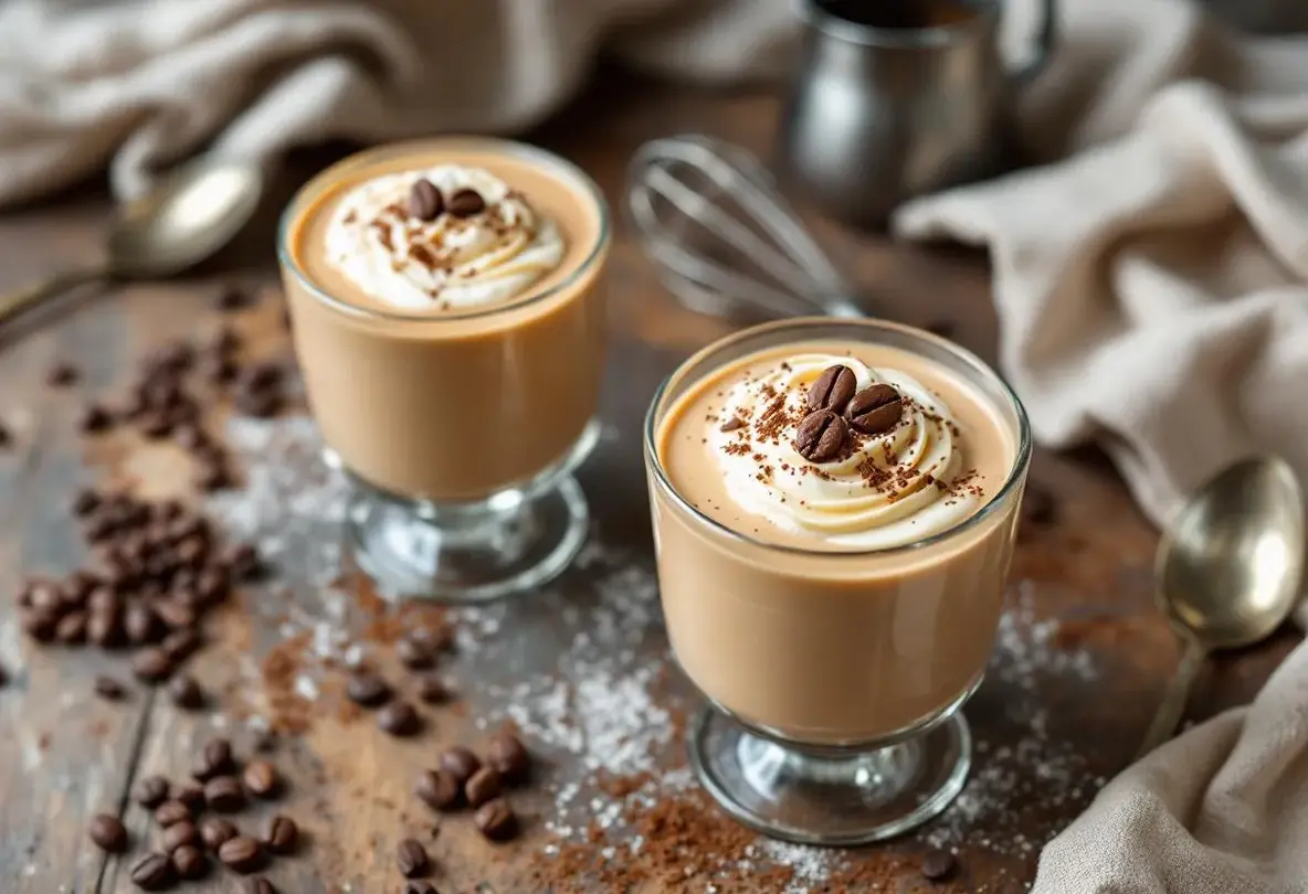 Crème dessert minute au café : une pause ultra fondante et veloutée qui réinvente le goûter, sans œufs à préparer