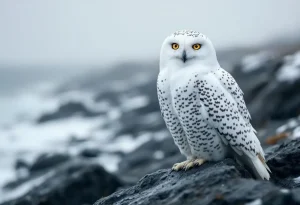 Le harfang des neiges, une espèce menacée absente cette année à Saint-Pierre-et-Miquelon