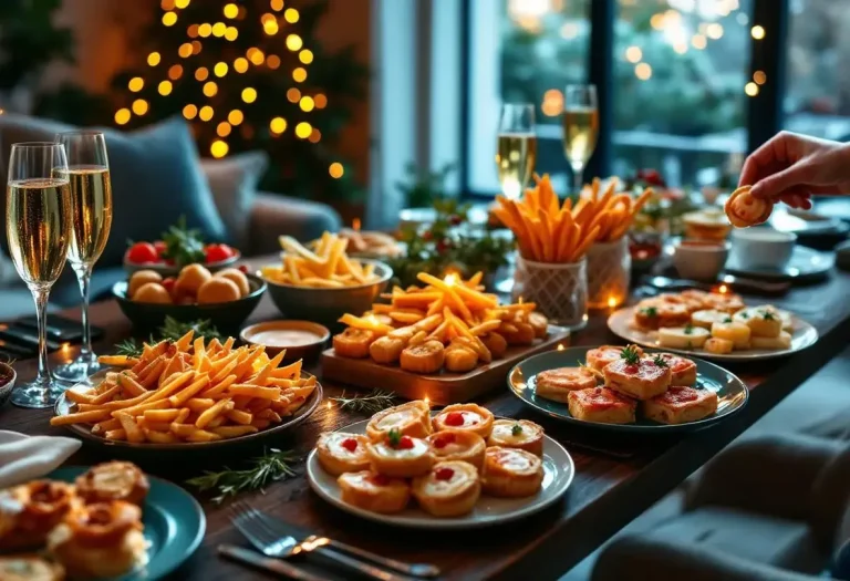 Nos 10 meilleures recettes pour un apéritif dînatoire festif du Nouvel An à partager