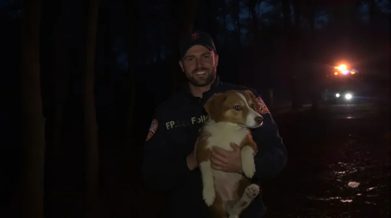 Coincée dans un terrier de blaireau lors d’une battue, une chienne de chasse sauvée après une intervention délicate