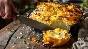 Fondant de pommes de terre au four : beurre, thym et cuisson ultra dorée sans effort
