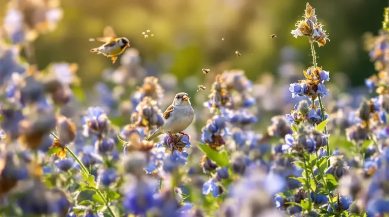 Depuis que je la sème en mars, mon jardin attire les oiseaux : voici pourquoi ils l’adorent