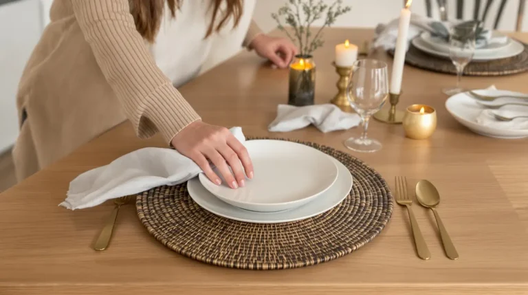 Fini nappes et sets : les tables élégantes adoptent désormais cet accessoire tendance et minimaliste Fini nappes et sets : les tables élégantes adoptent désormais cet accessoire tendance et minimaliste