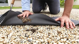 Je ne désherbe plus jamais mes graviers : la méthode secrète des paysagistes que tout le monde doit connaître