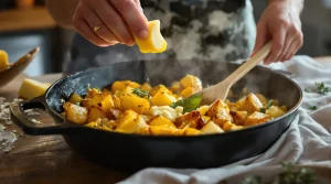 Ajoutez ceci aux pommes de terre pendant la cuisson : elles restent parfumées, savoureuses et moelleuses