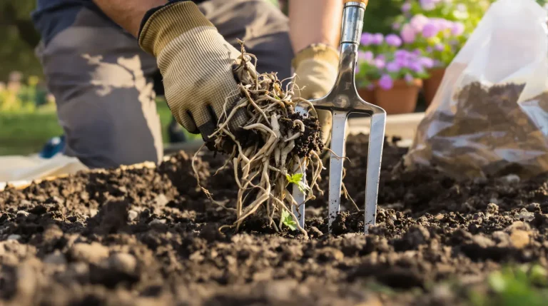 Avant de planter vos fleurs, faites cette tâche simple : elle évite l’échec et assure un massif fleuri