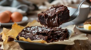 Brownie healthy express : chocolat intense, zéro farine et 4 ingrédients du placard pour l’hiver
