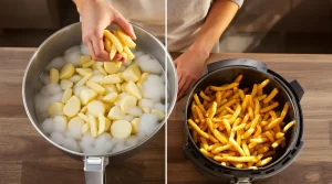 Depuis que je fais ça, mes frites Airfryer sont parfaites : l’astuce de l’eau chaude enfin révélée