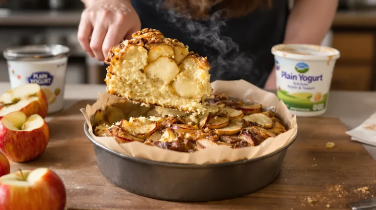 Gâteau pommes-yaourt ultra moelleux : j’ai testé notre recette familiale, prête en moins d’une heure Gâteau pommes-yaourt ultra moelleux : j’ai testé notre recette familiale, prête en moins d’une heure