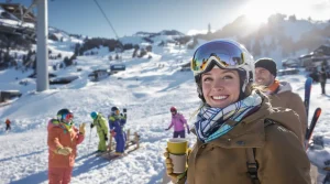« Il y a moins de monde et c’est moins cher » : les vacanciers profitent du printemps pour skier à La Plagne