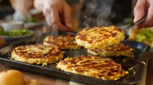 Je les prépare en 10 minutes : mes galettes de pommes de terre crousti-dorées au four, légères et bien meilleures que des frites