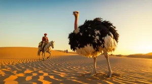 Maroc : les autruches disparues dominaient autrefois le commerce et la diplomatie, voici pourquoi