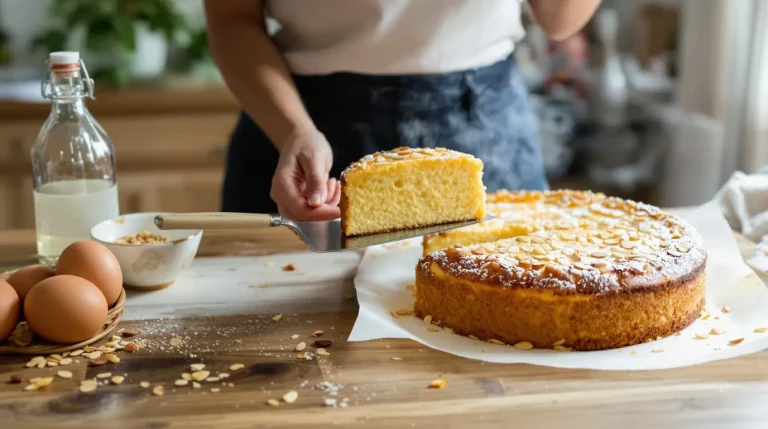 « Mon astuce pour un gâteau à l’amande ultra moelleux » : ma recette 100 % sans beurre fait l’unanimité