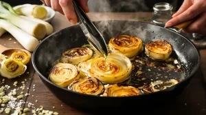 Poireaux : le geste tout simple d’un chef 3 étoiles pour les rendre ultra fondants en 3 minutes
