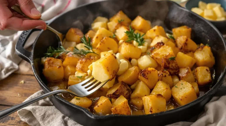 Pommes de terre : l’ingrédient que j’ajoute à la cuisson pour une texture moelleuse et parfumée Pommes de terre : l’ingrédient que j’ajoute à la cuisson pour une texture moelleuse et parfumée