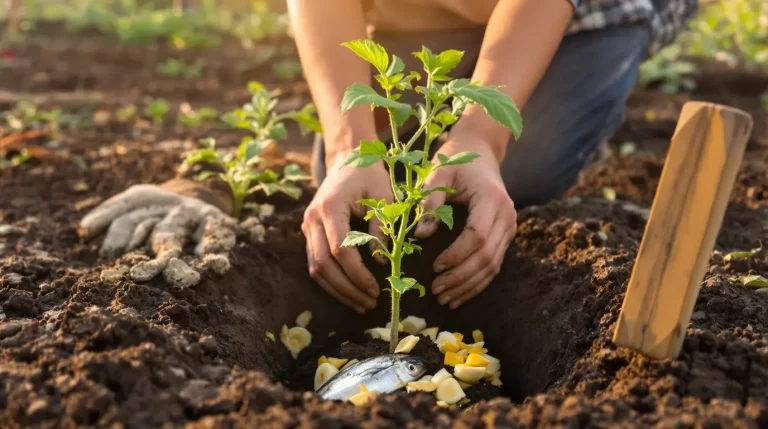 Tomates au potager : l’ingrédient naturel à enterrer à leur pied pour une récolte spectaculaire Tomates au potager : l’ingrédient naturel à enterrer à leur pied pour une récolte spectaculaire