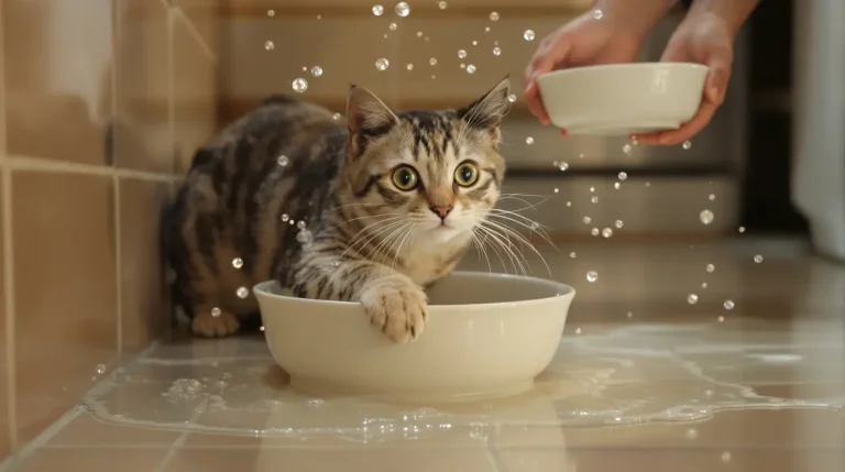 Votre chat renverse sa gamelle d’eau : ce n’est pas un caprice, voici ce qu’il vous reproche Votre chat renverse sa gamelle d’eau : ce n’est pas un caprice, voici ce qu’il vous reproche