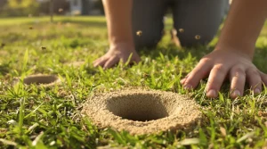 Abeilles minières : ces petits trous dans votre pelouse sont une excellente nouvelle pour le jardin