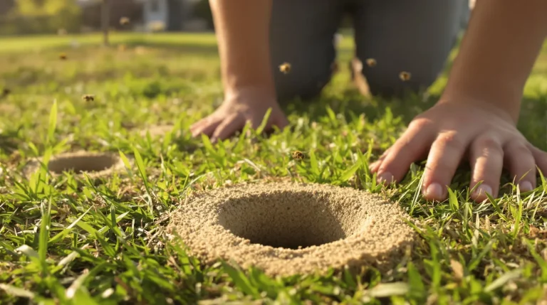 Abeilles minières : ces petits trous dans votre pelouse sont une excellente nouvelle pour le jardin