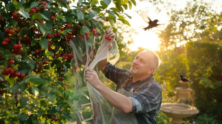Arbres fruitiers dévastés par les oiseaux : cette méthode douce protège vos récoltes et la vie du jardin Arbres fruitiers dévastés par les oiseaux : cette méthode douce protège vos récoltes et la vie du jardin