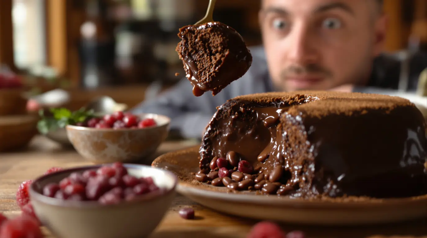 Cet ingrédient peu calorique apporte une texture ultra fondante au fondant au chocolat - il remplace le beurre Cet ingrédient peu calorique apporte une texture ultra fondante au fondant au chocolat - il remplace le beurre