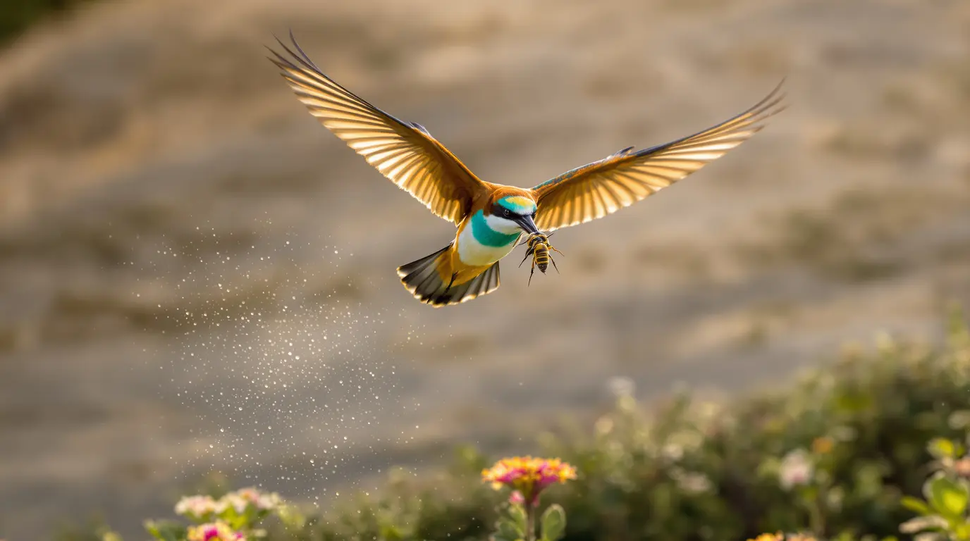 Cet oiseau revient chaque printemps et élimine naturellement les frelons de votre jardin Cet oiseau revient chaque printemps et élimine naturellement les frelons de votre jardin