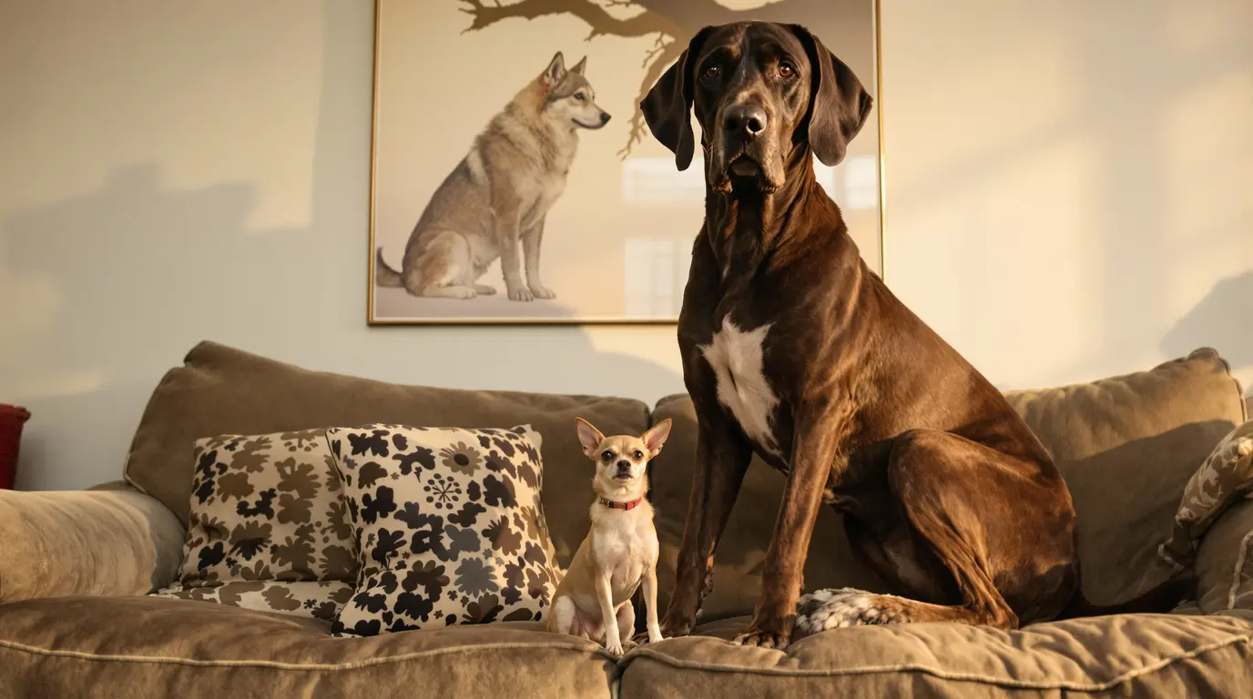 Chihuahua et Dogue Allemand ont-ils vraiment un ancêtre commun ? La vérité sur leur origine Chihuahua et Dogue Allemand ont-ils vraiment un ancêtre commun ? La vérité sur leur origine