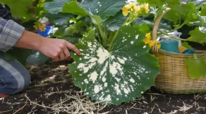 Comment j'élimine l’oïdium sur mes courgettes dès l’apparition de feuilles blanches, voici pourquoi