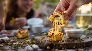 Fini le cake salé ennuyeux : mes bouchées lardons-comté à l’oignon caramélisé ont conquis l’apéro