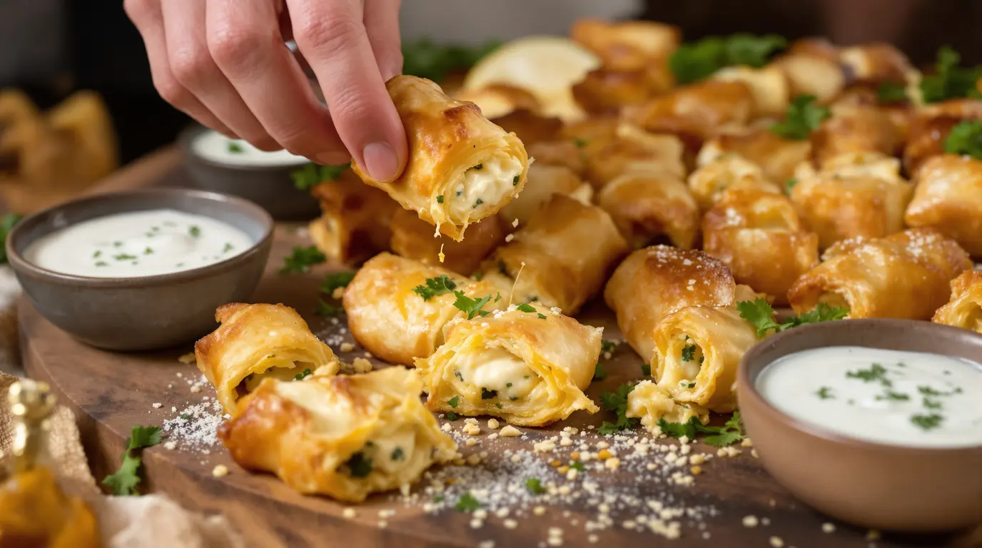 J'ai préparé ces roulés apéro en 15 min : tout le monde m'a réclamé la recette ! J'ai préparé ces roulés apéro en 15 min : tout le monde m'a réclamé la recette !