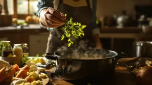 J’ai remplacé mes cubes de bouillon par cette plante du jardin : voici pourquoi je ne m’en passe plus