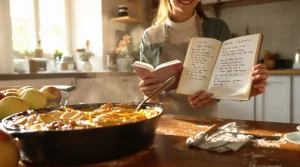 J’ai retrouvé le carnet de recettes de ma grand-mère : son clafoutis aux pommes a fait l’unanimité