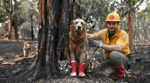 L’Australie cherche le successeur de Bear, l’incroyable chien sauveteur de koalas