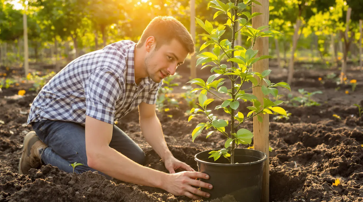 Planter des arbres fruitiers en mai n’est pas trop tard : voici ce qu’il faut savoir Planter des arbres fruitiers en mai n’est pas trop tard : voici ce qu’il faut savoir