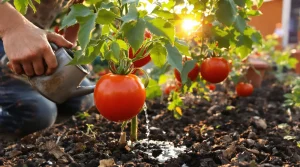 Tomates plus grosses et plus savoureuses : ajoutez 3 cuillères de ce produit dans l’eau pour voir pourquoi