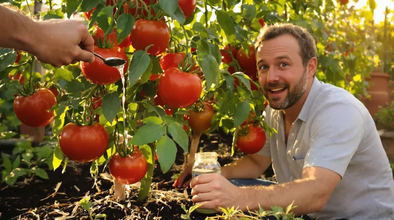 Tomates plus grosses et plus savoureuses : ajoutez 3 cuillères de ce produit à l’eau et découvrez pourquoi Tomates plus grosses et plus savoureuses : ajoutez 3 cuillères de ce produit à l’eau et découvrez pourquoi